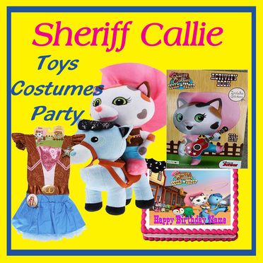 Sheriff Callie Toys costumes party