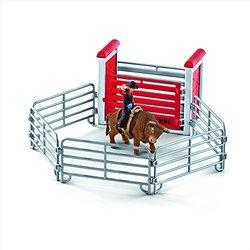 bull riding rodeo toy playset