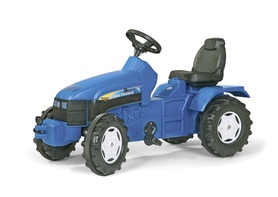 blue tractor