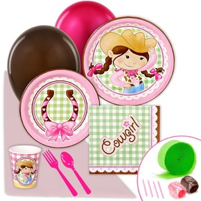 cowgirl birthday party supplies
