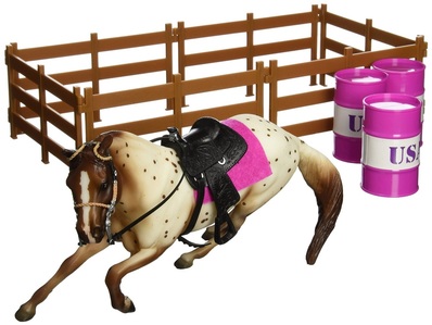 Breyer Horse toy barrel racer