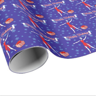 dance Christmas wrapping paper