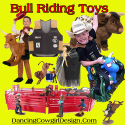 bull riding toys