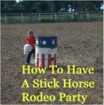Stick horse rodeo