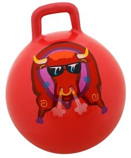 bouncing bull toy