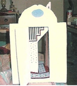 plastic canvas doll house construction tips
