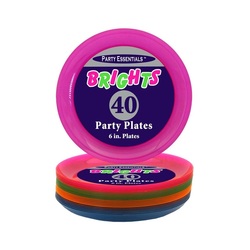 NEON PARTY PLATES