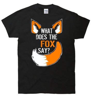 what does the fox say t-shirt