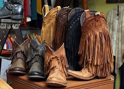 fringe boots