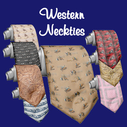 western neckties