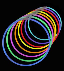 glow stick necklace multi colors