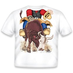 bull riding t-shirt