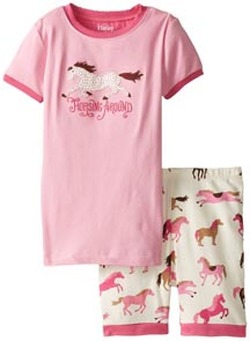 horse print cowgirl pajama set