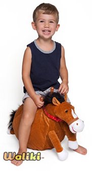 boucy ball horse toy