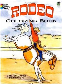 rodeo coloring book