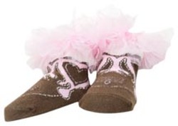 cowboy boot socks for baby cowgirl