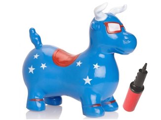 Bull riding toy