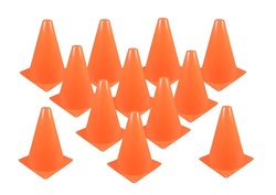 sports cones traffic cones