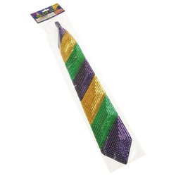 Mardi Gras necktie