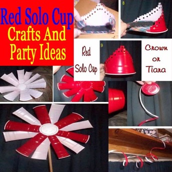 Easy and Awesome DIY Red Solo Cup Lights - Chas' Crazy Creations