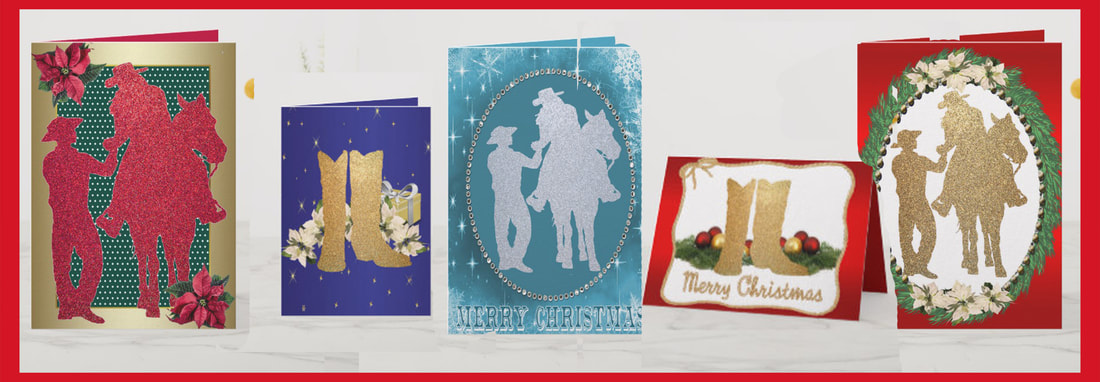 Western Christmas Cards