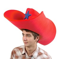 giant size cowboy hat