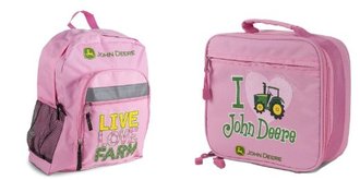 Pink John Deer Backpack
