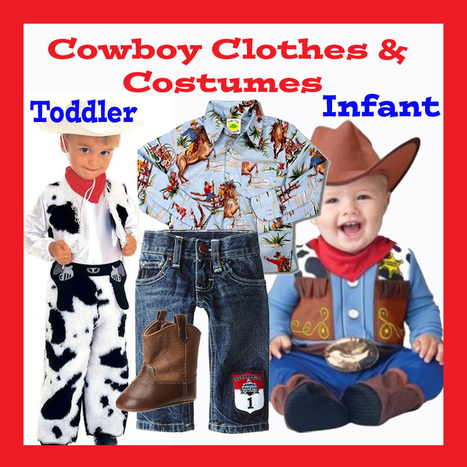 Cowboy Clothes And Costumes For Infant And Toddler Boys - DANCING