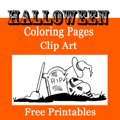 Halloween coloring  pages free