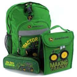John Deere Backpack and lunch box