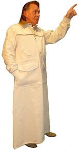 white duster coat