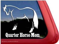 truck window decal horse