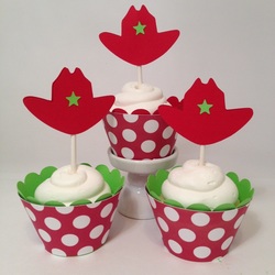 western party cupcakes