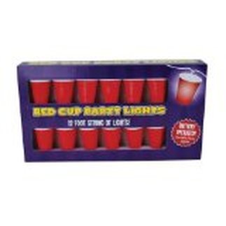 red cup party lights