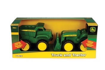 John Deere Sandbox truck and tractor