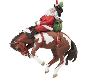 Western Cowboy Rodeo Christmas Ornament 