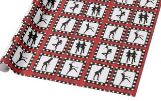 dance wrapping paper