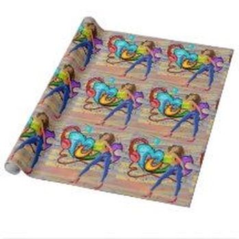 dance wrapping paper
