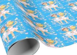 ballet dancer gift wrapping paper