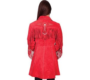 long red coat