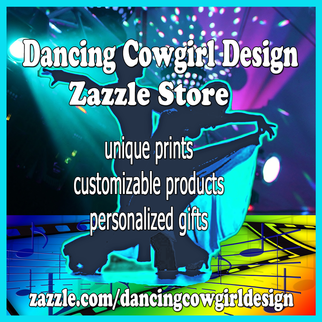 Dancing Cowgirl Design Store At Zazzle